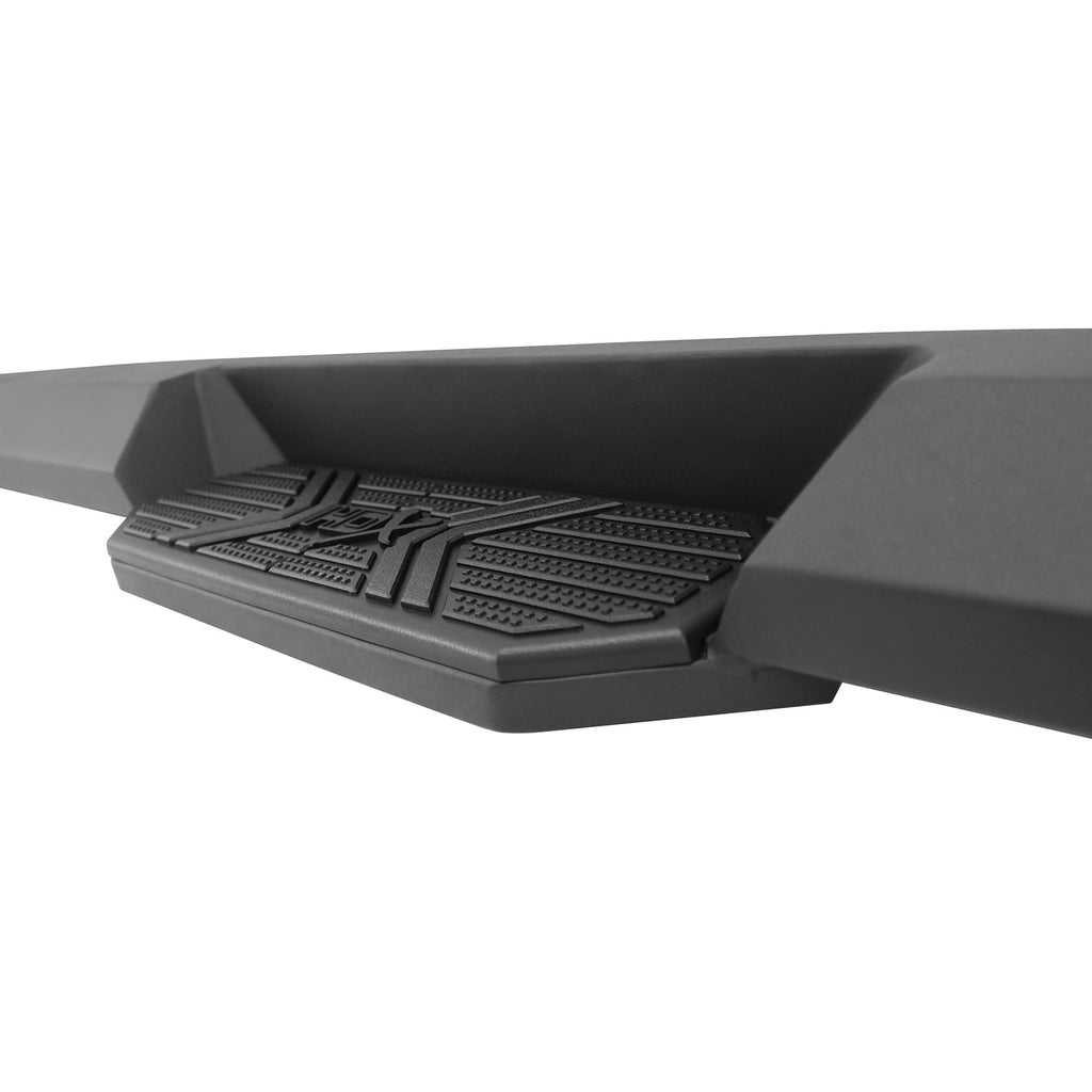 HDX Xtreme Nerf Step Bars; Textured Black; For Super Cab;