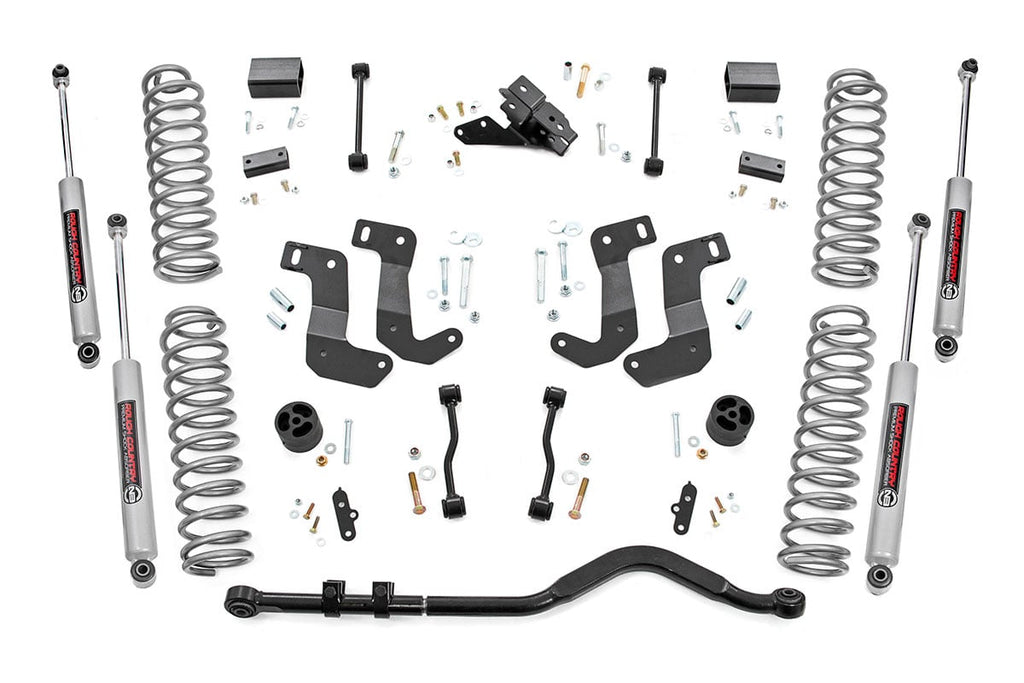3.5 Inch Lift Kit | C/A Drop | 4-Door | EcoDiesel | Jeep Wrangler Unlimited (20-23)