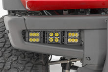 Load image into Gallery viewer, LED Light Kit | Fog Mount | Triple 2" Black Pair | Amber DRL | Ford Bronco (21-25)