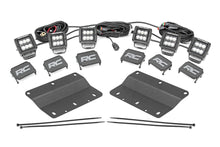 Load image into Gallery viewer, LED Light Kit | Fog Mount | Triple 2" Black Pair | Spot | Ford Bronco (21-25)