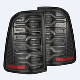 ALPHA BLACK LED TAIL LIGHTS 2025 RAM 1500