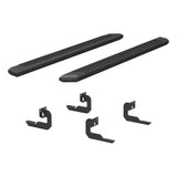 BLACK AVANTEDGE SIDE BARS 04-14 F150 CREW CAB