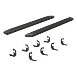 BLACK AVANTEDGE SIDE BARS 07-18 GM 1500/07-19 HD (GAS) CREW/15-20 SUB/YUK XL