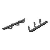 BLACK SLIMGRIP SIDE BARS 09-18 RAM 1500/19-24 CLASSIC EXTENDED CAB