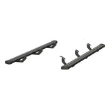 BLACK SLIMGRIP SIDE BARS 24-26 TACOMA DOUBLE CAB