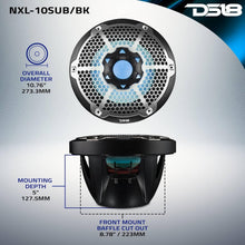 Load image into Gallery viewer, DSS-NXL-10SUB/BK_05.jpg