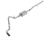 CAT-BACK SINGLE EXHAUST WITH BLACK TIP 19-25 GM 1500 5.3L