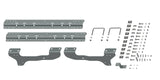 B&W MOUNT RAILS WITH CUSTOM BRACKETS ; 07-18 SILVERADO/SIERRA 1500