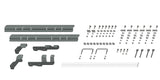 MOUNT RAILS W/BRKT KIT 19-26 RAM 1500