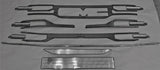 SS GRILLE/BUMPER SCREEN 22-24 GMC 1500 (SLT/AT4/AT4X) W/FRONT CAMERA