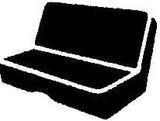 BENCH REAR SEAT COVER 10-18 RAM 1500/19-24 CLASSIC/10-18 2500/3500