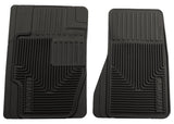 BLACK FRONT FLOOR MATS