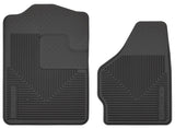 BLACK FRONT FLOOR MATS 08-10 S/DUTY