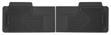 BLACK REAR FLOOR MATS