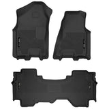 X-ACT FRONT & REAR FLOOR LINERS 19-24 RAM 1500 QUAD CAB