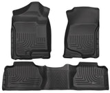 WEATHERBEATER FRONT & 2ND ROW LINERS 07-13 GM 1500/ 07-14 HD EXT. CAB