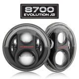 8700 EVOLUTION J2 WRANGLER LED HEADLIGHTS