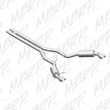 EXHAUST SYS. 15-17 MUSTANG GT COUPE 5.0L