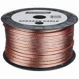CCA VALUE LINE SPEAKER WIRE 16GA CLEAR - 500FT COIL