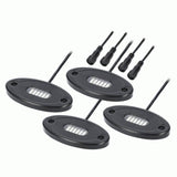 4 POD ROCK LIGHT KIT (RGBW-CB2 CONTROL BOX SOLD SEPERATELY)