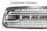 XBG CHROME LED DRL GRILLE 13-18 RAM 2500/3500 (RAM EMBLEM NOT INCLUDED)