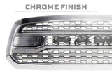 XBG CHROME LED DRL GRILLE 13-18 RAM 1500 (RAM EMBLEM NOT INCLUDED)