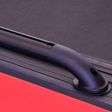 T-SLOT BLACK LOCKER SIDE BED RAILS ; 09-18 RAM 1500 5'7