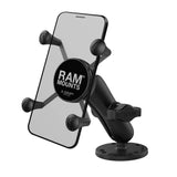 X-GRIP PHONE MOUNT WITH DRILL-DOWN BASE