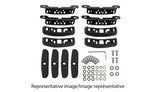 BASE KIT FLUSH & RAISED RAIL SIDE MNT (4PCS) CHEVROLET/CADILLAC/BUICK