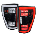 FULL LED TAILLIGHTS 21-23 F150 EXCL. FACTORY LED