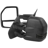 POWER HEATED BLACK TOWING MIRRORS W/SMOKED LENS (PAIR) 07-14 F150