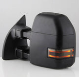 XTUNE TELESCOPING POWER HEATED MIRROR WITH SMOKE LED SIGNAL 99-07 S/DUTY