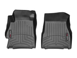 BLACK FRONT FLOOR LINERS 20-25 NISSAN VERSA