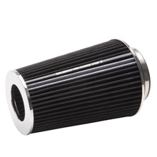 Load image into Gallery viewer, AIR FILTER CONE 10in. TALL BLACK/CHROME