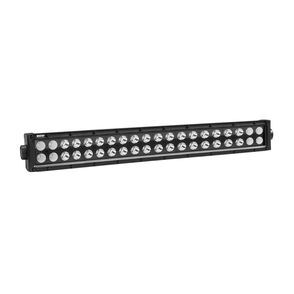 B-FORCE Double Row LED Light Bar; 20 inch Combo w/3W Cree; Black;