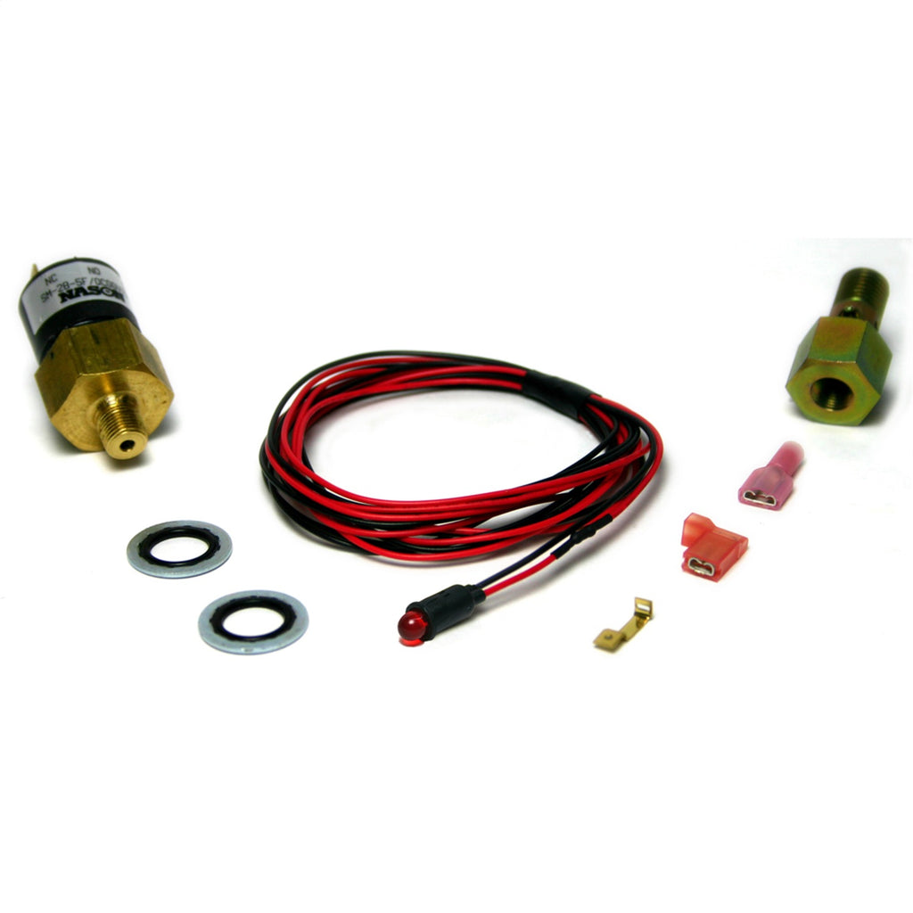 Low Fuel Pressure Alarm Kit; Amber LED-1998-2007 Dodge 24-valve