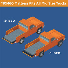 Load image into Gallery viewer, Mid Size Truck Bed Air Mattress (5ft. to 6ft.)