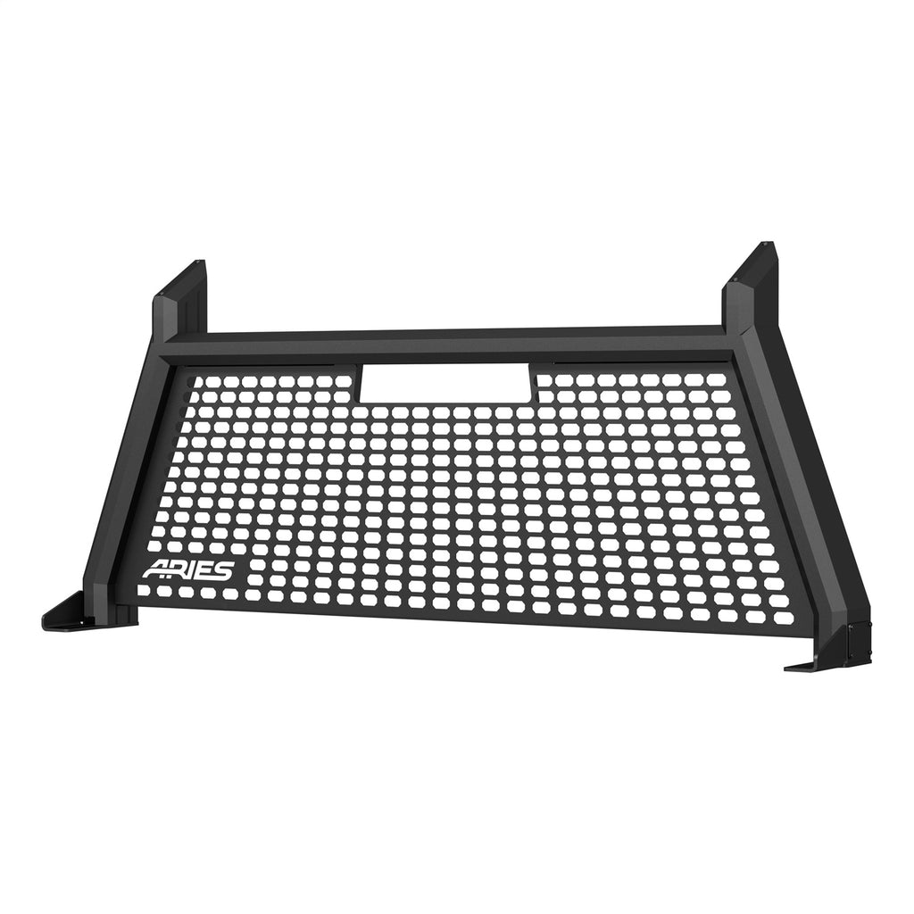 AdvantEDGE Black Aluminum Headache Rack; Select Ford F-150