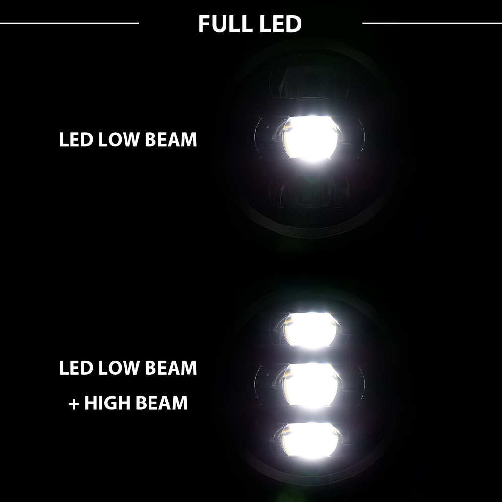 Full LED Projector H.L Black