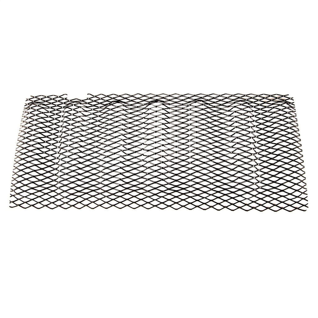 Grille Inserts; Mesh Screen; Gloss Black;