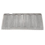 Grille Inserts; Mesh Screen; Gloss Black;