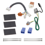 Tekonsha 4-Flat Trailer Hitch Wiring Harness  05-18 Frontier/ 05-15 Xterra/ 05-12 Pathfinder/ 09-12 Equator