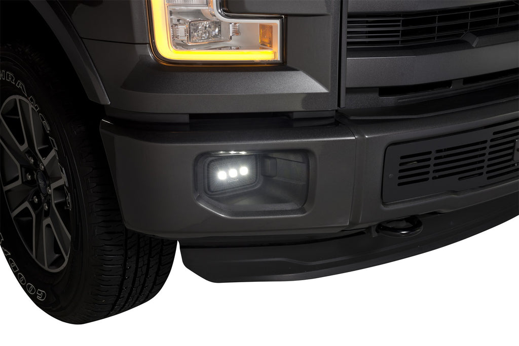 Luminix High Power LED Fog Lamps; 2400 lm; Pair;