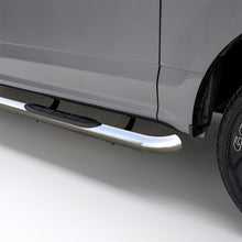 Load image into Gallery viewer, 3in. Round Polished Stainless Side Bars; Select Ford F-250; F-350 Super Duty