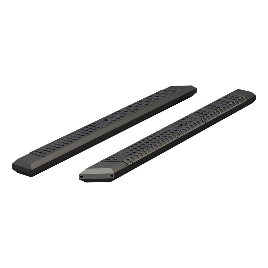 AdvantEDGE 5-1/2in. x 85in. Black Aluminum Side Bars (No Brackets)