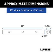 Load image into Gallery viewer, 20&quot; Universal Rubber Bumper Strip