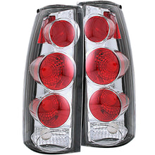 Load image into Gallery viewer, Tail Light Assembly; Clear Lens; Chrome Housing; 3D Style; Pair;