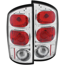 Load image into Gallery viewer, Tail Light Assembly; Clear Lens; Chrome Housing; Pair;