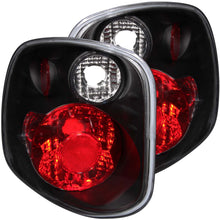 Load image into Gallery viewer, Tail Light Assembly; Clear Lens; Black Housing; Pair;