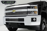 Billet Series Grille; Horizontal; Aluminum; Polished; 2 Pc; Overlay;